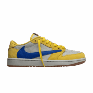 Jordan 1 Retro Low OG SP Travis Scott Canary (Women's) DZ4137-700 - Brosneaker photo 1