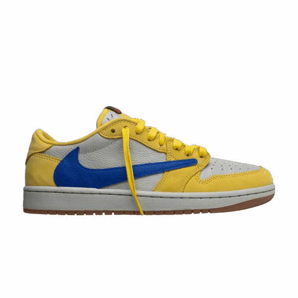 Jordan 1 Retro Low OG SP Travis Scott Canary (Women's) DZ4137-700 - Brosneaker photo 1