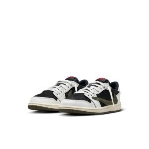 Jordan 1 Retro Low OG SP Travis Scott Olive (PS) DZ5909-106 - Brosneaker photo 2