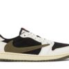 Jordan 1 Retro Low OG SP Travis Scott Olive (Women's) DZ4137-106 - Brosneaker photo 1