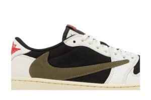 Jordan 1 Retro Low OG SP Travis Scott Olive (Women's) DZ4137-106 - Brosneaker photo 2