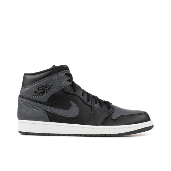 Jordan 1 Retro Mid Black Dark Grey 554724-041 - Brosneaker photo 1