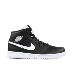 Jordan 1 Retro Mid Black White 554724-038 - Brosneaker photo 1