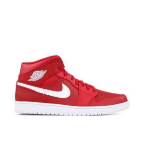 Jordan 1 Retro Mid Gym Red White 554724-600 - Brosneaker photo 1