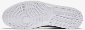 Jordan 1 Retro Mid Obsidian White 554724-402 - Brosneaker photo 6