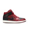 Jordan 1 Retro Mid Team Red Black 554724-601 - Brosneaker photo 1