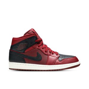 Jordan 1 Retro Mid Team Red Black 554724-601 - Brosneaker photo 1