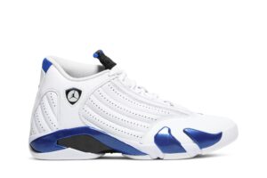 Jordan 14 Retro White Hyper Royal 487471-104 - Brosneaker photo 1