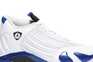 Jordan 14 Retro White Hyper Royal 487471-104 - Brosneaker photo 2