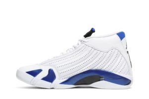 Jordan 14 Retro White Hyper Royal 487471-104 - Brosneaker photo 3
