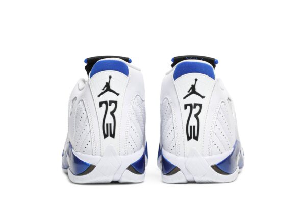 Jordan 14 Retro White Hyper Royal 487471-104 - Brosneaker photo 6