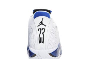 Jordan 14 Retro White Hyper Royal 487471-104 - Brosneaker photo 7
