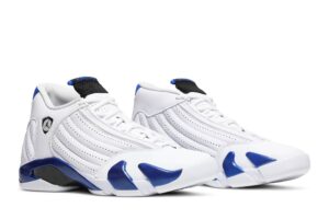 Jordan 14 Retro White Hyper Royal 487471-104 - Brosneaker photo 8