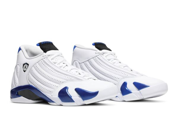 Jordan 14 Retro White Hyper Royal 487471-104 - Brosneaker photo 8