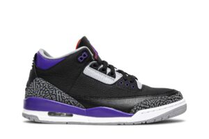 Jordan 3 Retro Black Court Purple CT8532-050 - Brosneaker photo 1