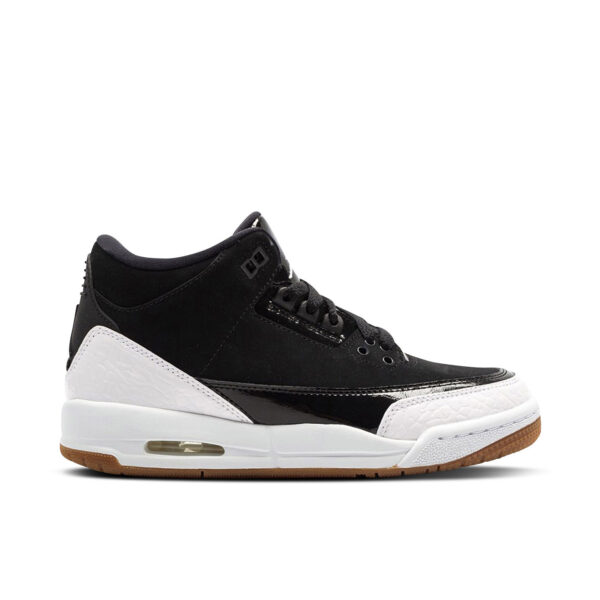 Jordan 3 Retro Black White Gum (GS) 441140-022 - Brosneaker photo 1