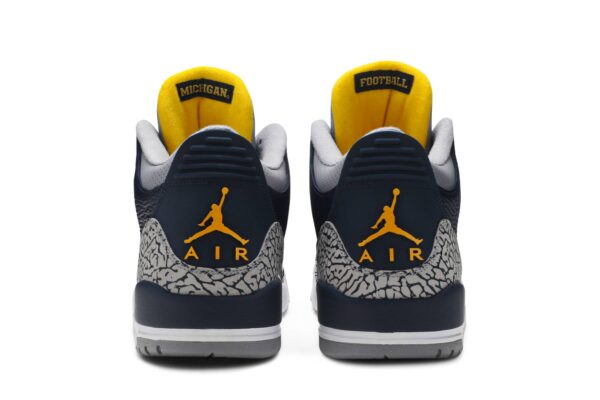 Jordan 3 Retro Michigan PE AJ3-820064 - Brosneaker photo 6