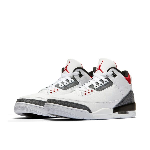 Jordan 3 Retro SE Fire Red Denim (2020) CZ6431-100 - Brosneaker photo 2