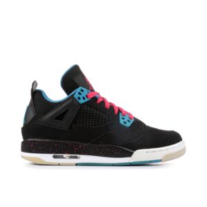 Jordan 4 Retro Black Vivid Pink Dynamic Blue (GS) 487724-019 - Brosneaker photo 1