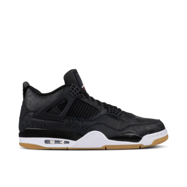 Jordan 4 Retro Laser Black Gum CI1184-001 - Brosneaker photo 1