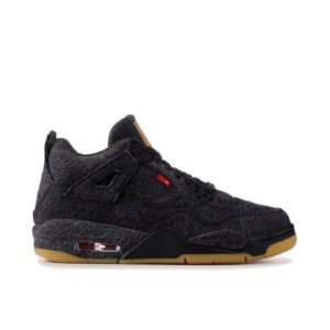 Jordan 4 Retro Levi's Black (GS) (Levi's Tag) AQ9103-001 - Brosneaker photo 1