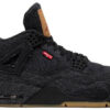 Jordan 4 Retro Levi's Black (Levi's Tag) AO2571-001 - Brosneaker photo 1