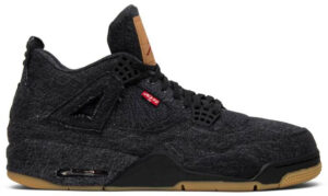 Jordan 4 Retro Levi's Black (Levi's Tag) AO2571-001 - Brosneaker photo 1