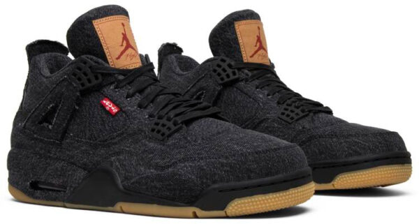 Jordan 4 Retro Levi's Black (Levi's Tag) AO2571-001 - Brosneaker photo 3