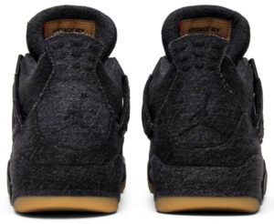 Jordan 4 Retro Levi's Black (Levi's Tag) AO2571-001 - Brosneaker photo 4