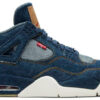 Jordan 4 Retro Levi's Denim (Tag with Levi's Logo) AO2571-401 - Brosneaker photo 1