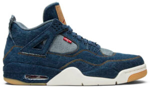 Jordan 4 Retro Levi's Denim (Tag with Levi's Logo) AO2571-401 - Brosneaker photo 1