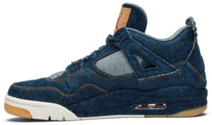 Jordan 4 Retro Levi's Denim (Tag with Levi's Logo) AO2571-401 - Brosneaker photo 2