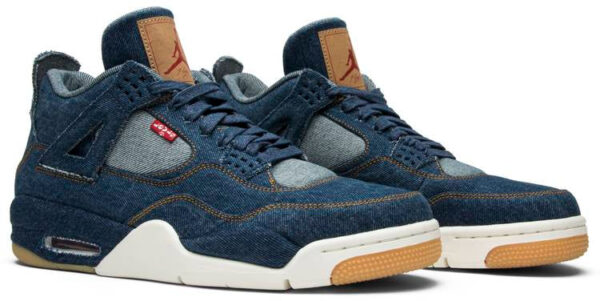Jordan 4 Retro Levi's Denim (Tag with Levi's Logo) AO2571-401 - Brosneaker photo 3
