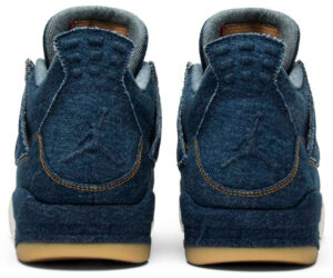 Jordan 4 Retro Levi's Denim (Tag with Levi's Logo) AO2571-401 - Brosneaker photo 4