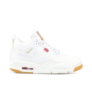 Jordan 4 Retro Levi's White (GS) (Levi's Tag) AQ9103-100 - Brosneaker photo 1