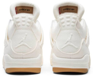 Jordan 4 Retro Levi's White (Levi's Tag) AO2571-100 - Brosneaker photo 4