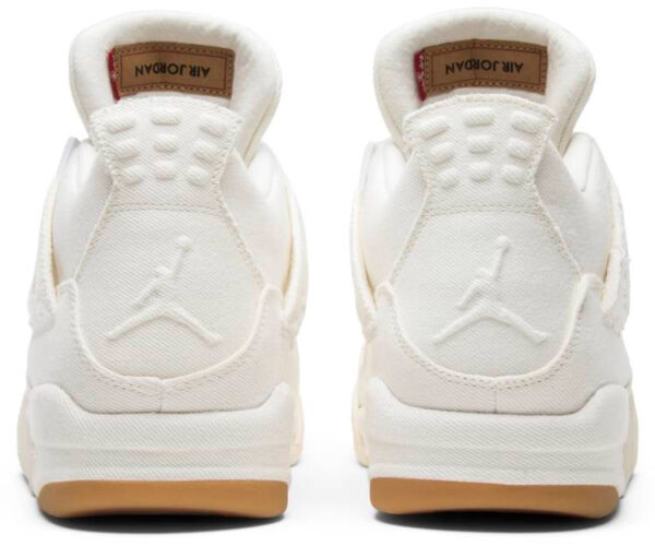 Jordan 4 Retro Levi's White (Levi's Tag) AO2571-100 - Brosneaker photo 4