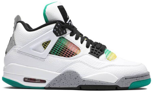 Jordan 4 Retro Lucid Green Rasta (Women's) AQ9129-100 - Brosneaker photo 1