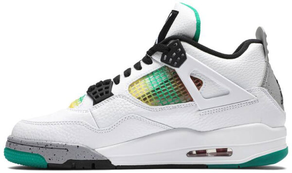 Jordan 4 Retro Lucid Green Rasta (Women's) AQ9129-100 - Brosneaker photo 2