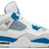 Jordan 4 Retro Military Blue (2012) 308497-105 - Brosneaker photo 1