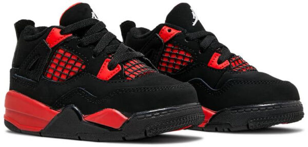 Jordan 4 Retro Red Thunder (TD) BQ7670-016 - Brosneaker photo 3