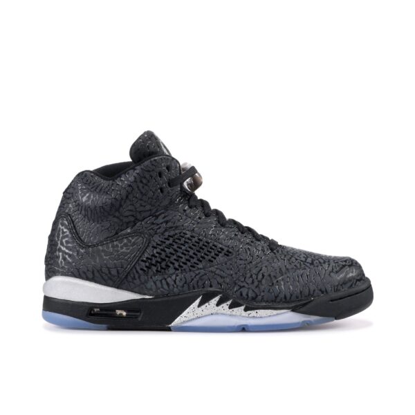 Jordan 5 Retro 3Lab5 Black Silver 599581-003 - Brosneaker photo 1