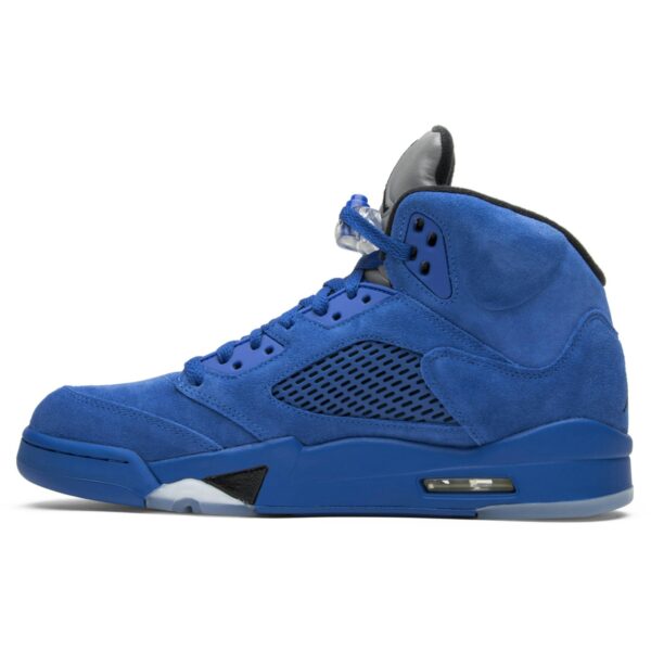 Jordan 5 Retro Blue Suede 136027-401 - Brosneaker photo 3