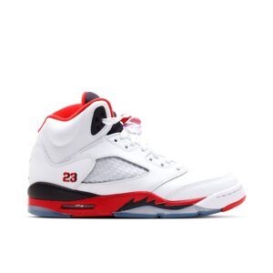 Jordan 5 Retro Fire Red Black Tongue (2013) (GS) 440888-120 - Brosneaker photo 1