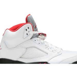 Jordan 5 Retro Fire Red Silver Tongue (2020) DA1911-102 - Brosneaker photo 2