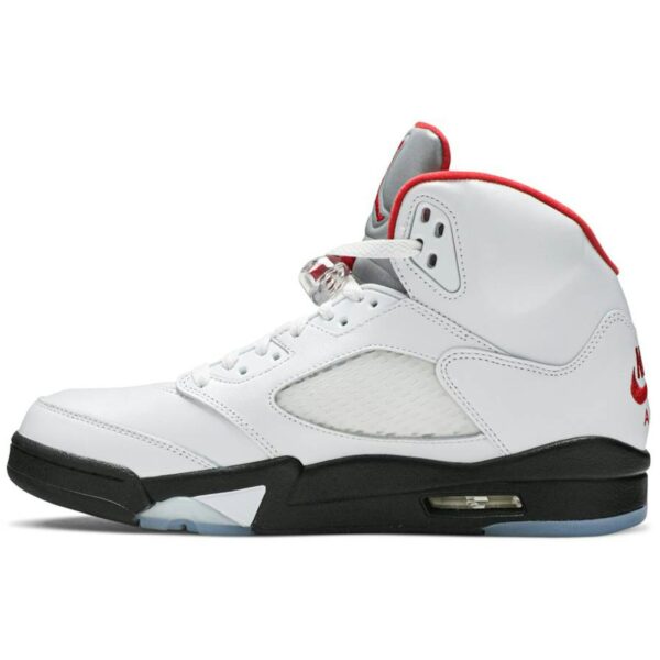 Jordan 5 Retro Fire Red Silver Tongue (2020) DA1911-102 - Brosneaker photo 3