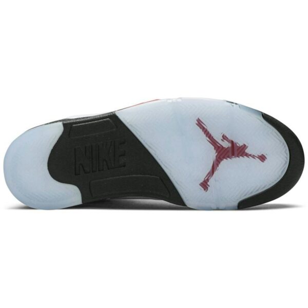 Jordan 5 Retro Fire Red Silver Tongue (2020) DA1911-102 - Brosneaker photo 4