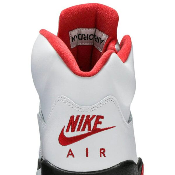 Jordan 5 Retro Fire Red Silver Tongue (2020) DA1911-102 - Brosneaker photo 7