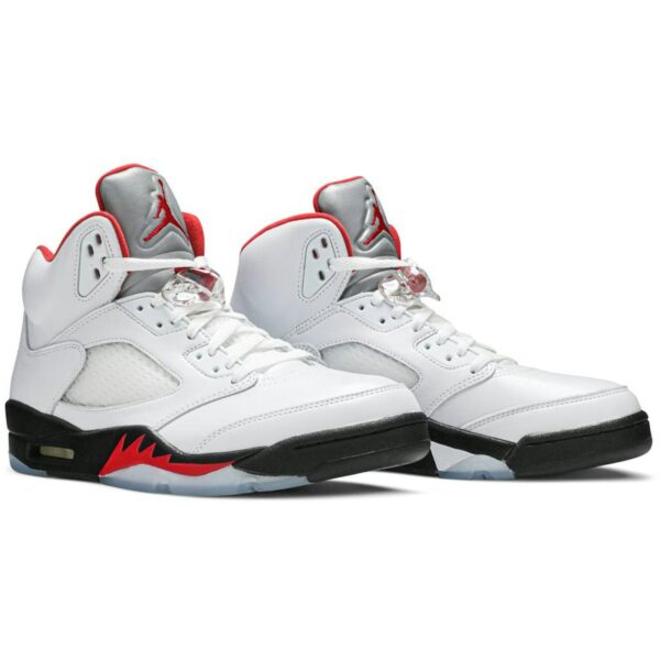 Jordan 5 Retro Fire Red Silver Tongue (2020) DA1911-102 - Brosneaker photo 8
