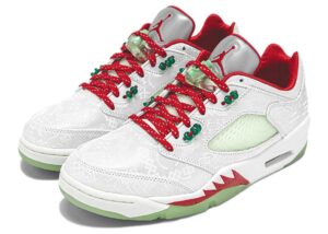 Jordan 5 Retro Low CLOT White Silk 20th Anniversary CLOT-AJ5-WHT-FF - Brosneaker photo 1